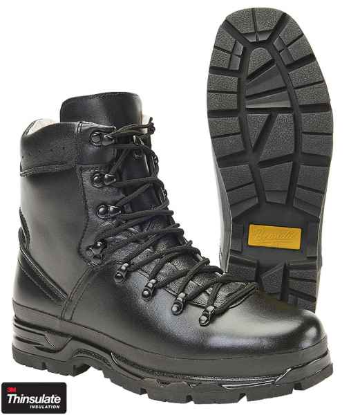 Brandit Herren BW Bergschuh 9038 Boots Leder Wandern Taktische Outdoor Schuhe