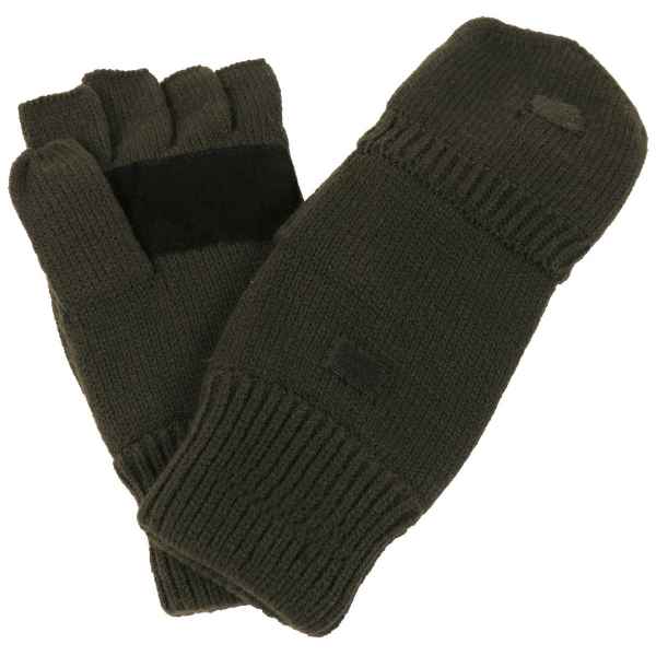 MFH Strick-Handschuhe ohne Finger zugl. Fausthandschuh