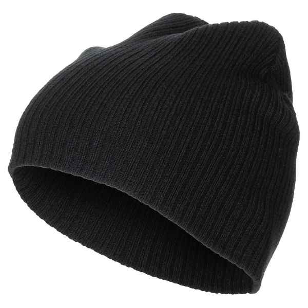 ProCompany Strickmütze BEANIE Rip schwarz extra kurz