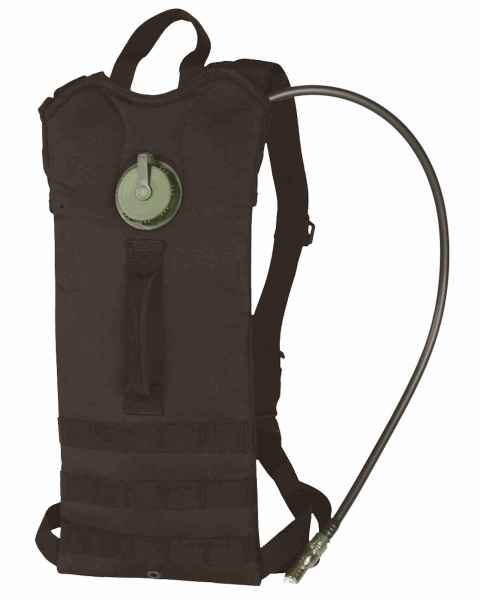 Mil-Tec WATER PACK BASIC M.GURTEN 3,0L SCHW. Trinkflasche