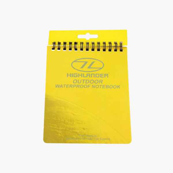 Highlander Notizbuch MA068 OUTDOOR WATERPROOF NOTEBOOK 15x12CM