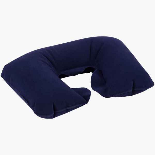 Highlander Reisekissen AIR016 INFLATABLE HEAD REST BLUE