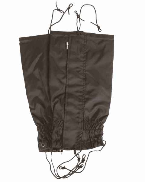 Mil-Tec BW NÄSSESCHUTZGAMASCHEN SCHWARZ Gamaschen