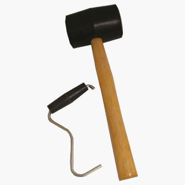 Highlander Gummihammer TEN008 RUBBER MALLET & PULLER