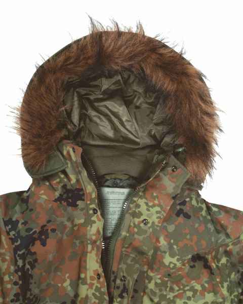 Mil-Tec PELZKRAGEN Z.JACKE NÄSSESCHUTZ OLIV Outdoorjacke Jacke