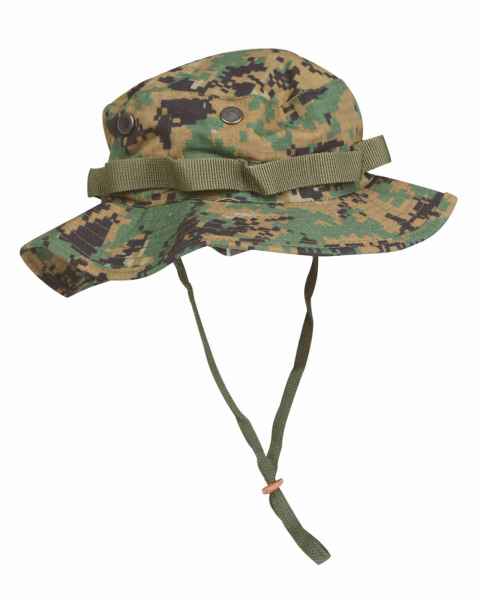 Mil-Tec US GI DSCHUNGELHUT DIGITAL W/L Hut Mütze Kappe