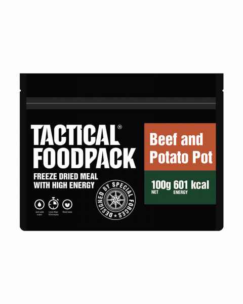 Mil-Tec TACTICAL FOODPACK BEEF AND POTATO POT Kochuntensilien Outdoor Camping