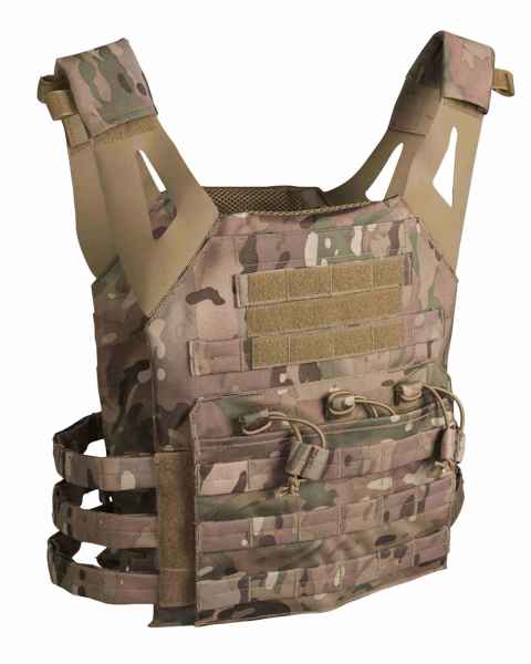 Mil-Tec PLATE CARRIER WESTE GEN.II MULTITARN Weste