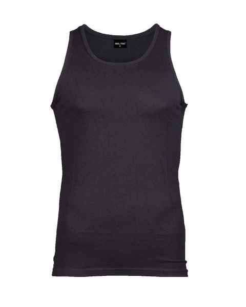 Mil-Tec TANK TOP COTTON SCHWARZ Tank Top