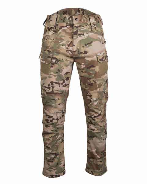 Mil-Tec SOFTSHELL HOSE ASSAULT MULTITARN Thermohose