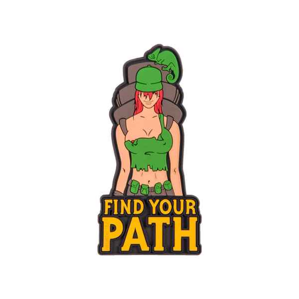 Helikon-Tex Find Your Path Patch PVC Olive Green Abzeichen Army