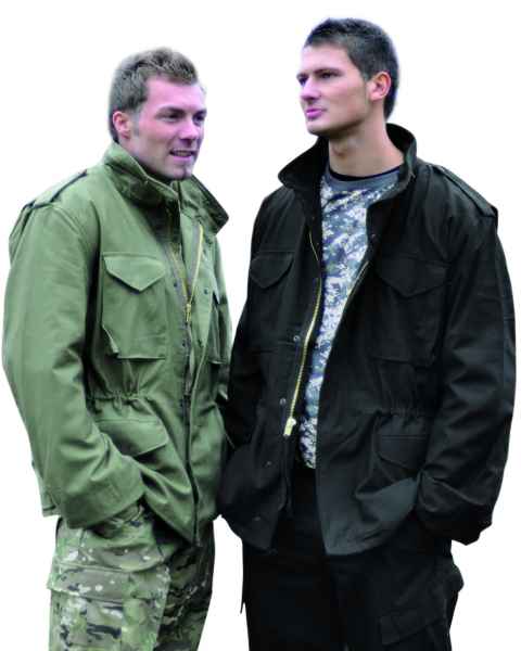 Teesar US FELDJACKE M65 NYCO TEESAR OLIV Outdoorjacke Jacke