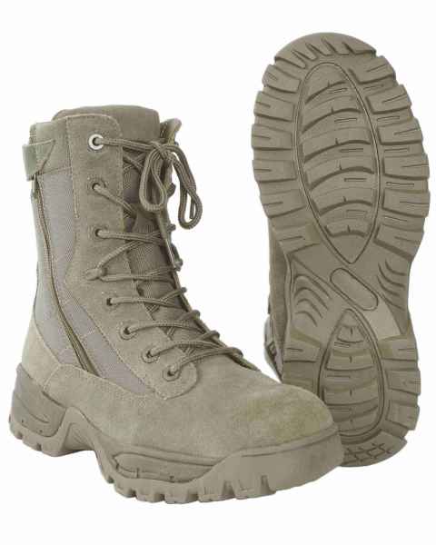 Mil-Tec TACTICAL BOOT TWO-ZIP FOLIAGE Stiefel Schuhe