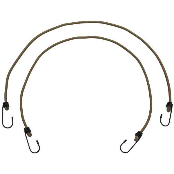 MFH Expander 6 mm mit Haken 75 cm 2-er Pack