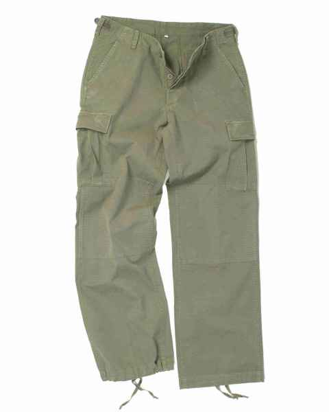 Mil-Tec US BDU HOSE WOMAN R/S PREWASH OLIV Damen Hose