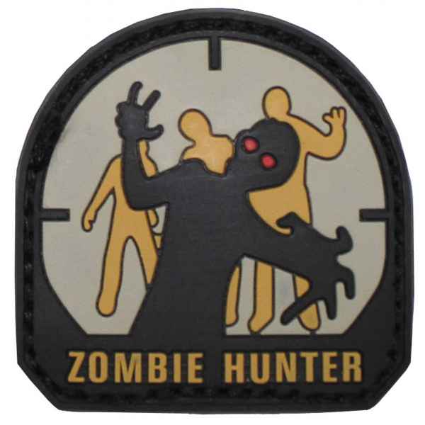 MFH Klettabzeichen 3D Zombie Hunter