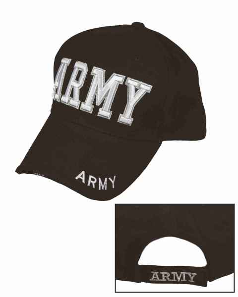 Mil-Tec BASEBALL CAP SANDWICH SCHW.ARMY Cap Mütze