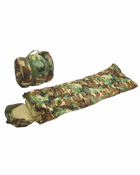 Mil-Tec SCHLAFSACK PILOT WOODLAND Schlafsack