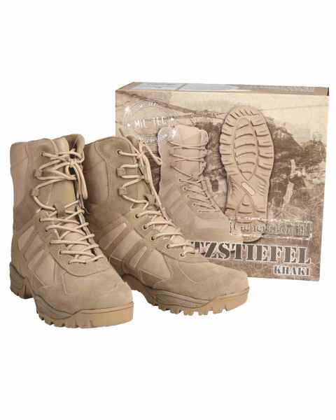 Mil-Tec EINSATZStiefel Schuhe GEN.II KHAKI Stiefel Schuhe