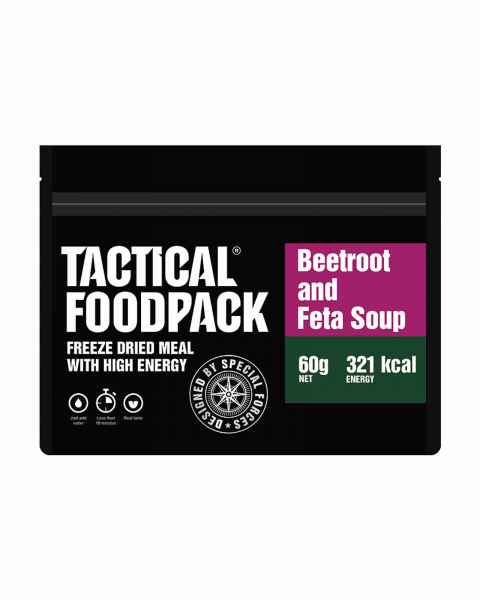 Mil-Tec TACTICAL FOODPACK BEETROOT SOUP WITH FETA Kochuntensilien Camping