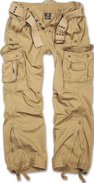 BRANDIT Herren Cargo Hose 1002 Royal Vintage Trouser Army Pants Outdoor Pure NEU 1002