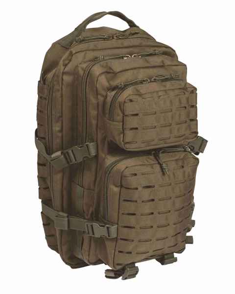 Mil-Tec US ASSAULT PACK LG LASER CUT OLIV Tourenrucksack Rucksack Tasche