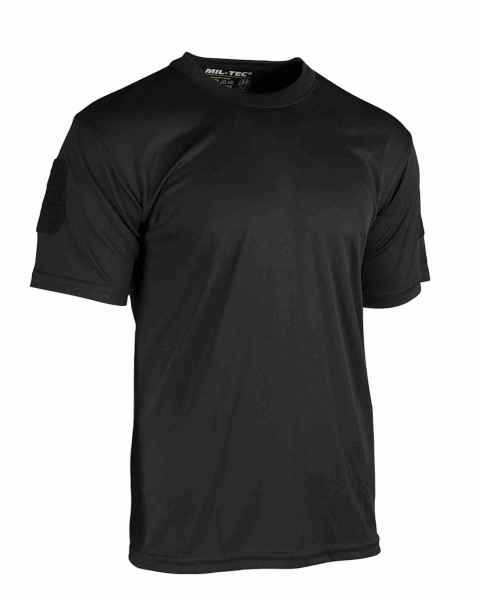 Mil-Tec TACTICAL QUICK DRY T-SHIRT SCHWARZ T-Shirt basic
