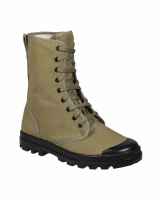 Mil-Tec FRANZ.COM.SCHUHE CANVAS 9-LOCH OLIV Stiefel Schuhe
