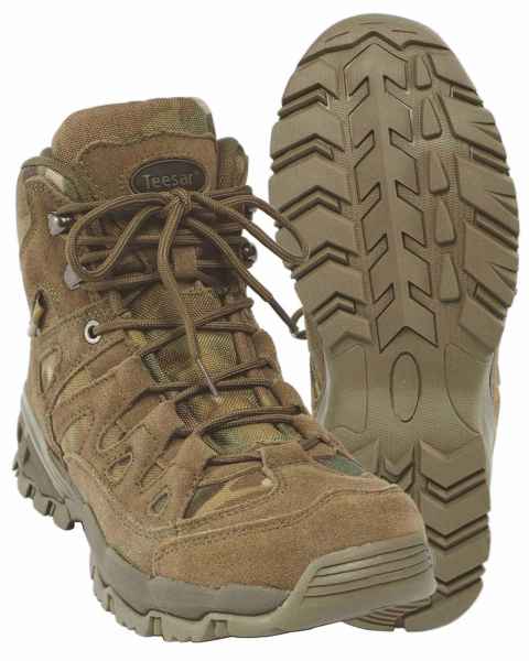 Mil-Tec SQUAD Stiefel Schuhe 5 INCH MULTICAM Stiefel Schuhe