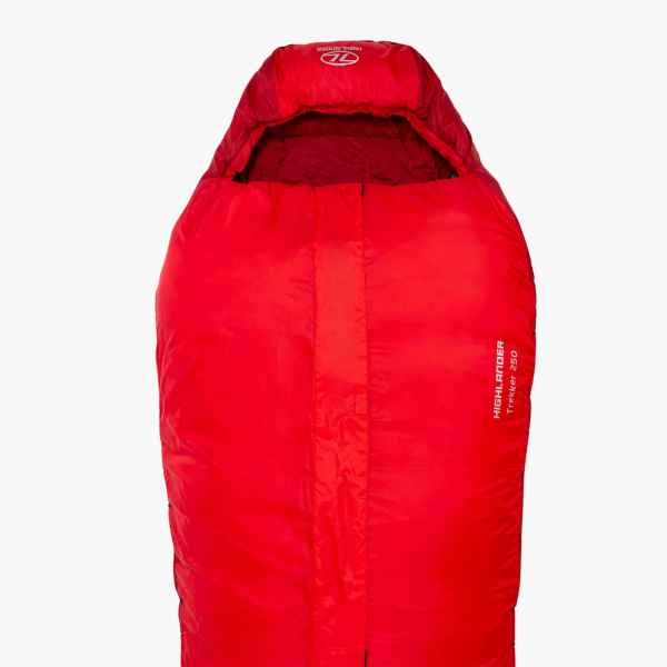 Highlander Schlafsack SB237 TREKKER 250 SLEEPING BAG RED