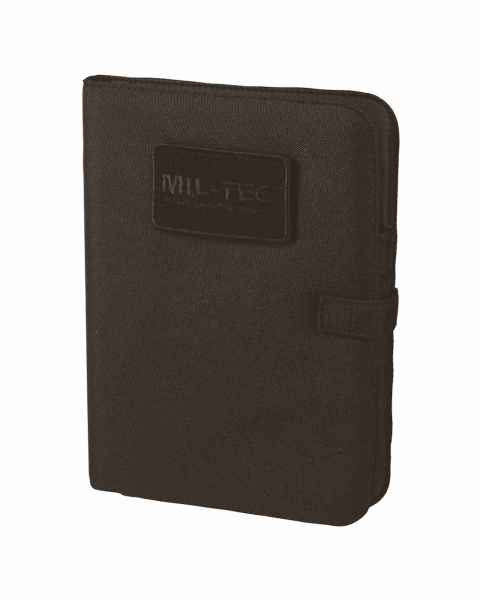 Mil-Tec TACTICAL NOTEBOOK MEDIUM SCHWARZ Notizbuch