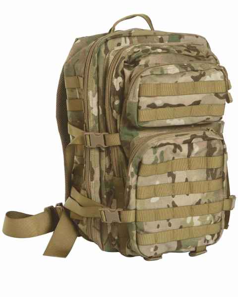 Mil-Tec US ASSAULT PACK LG MULTITARN Tourenrucksack Rucksack Tasche