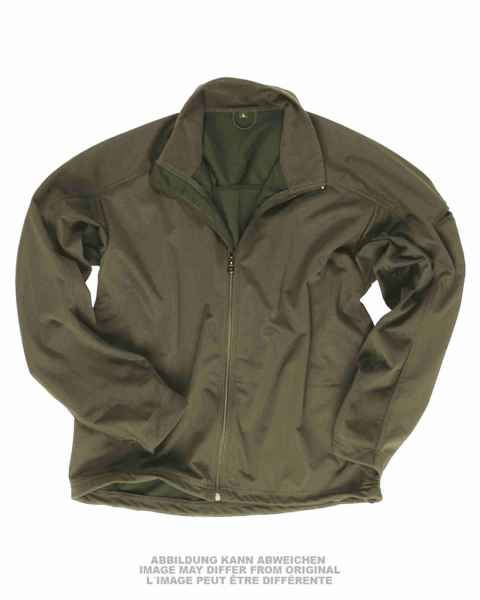 Mil-Tec SOFTSHELL JACKE LIGHT WEIGHT O.TA.OLIV Outdoorjacke Jacke