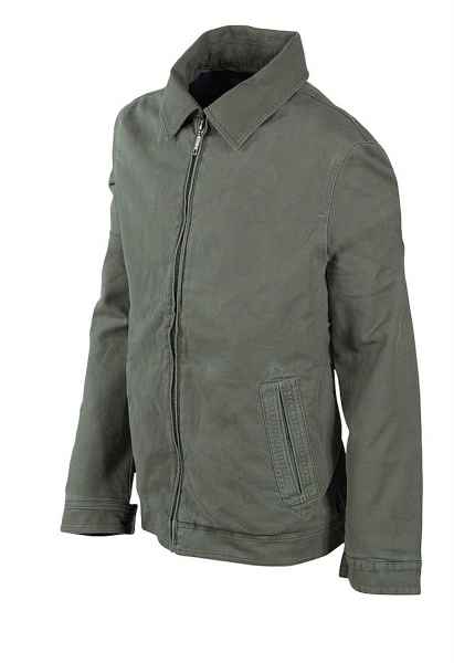 Leo Köhler Vintage Jacke Sweatjacke Outdoor Army