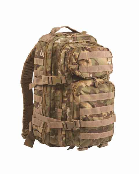 Mil-Tec US ASSAULT PACK SM W/L-ARID Tourenrucksack Rucksack Tasche