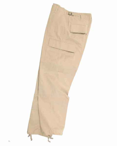 Mil-Tec US BDU FELDHOSE R/S KHAKI Cargohose