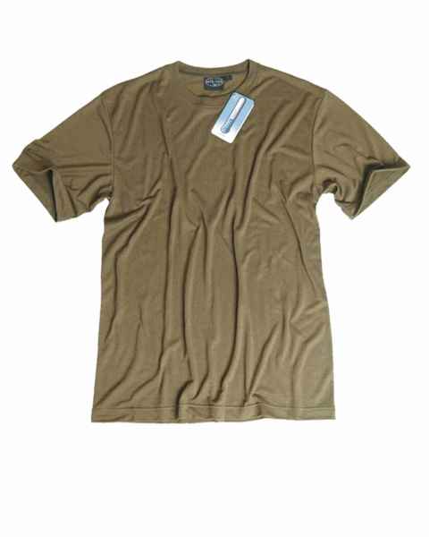 Mil-Tec UNTERHEMD COOLMAX 1/2 ARM COYOTE Unterhemden Unterwäsche