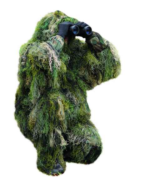 Mil-Tec GHILLIE SUIT JACKE, HOSE FADEN Outdoorjacke Jacke