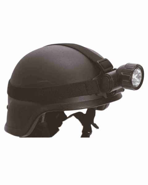 Mil-Tec KOPFLAMPE 12 LED SCHWARZ Leuchte Lampe
