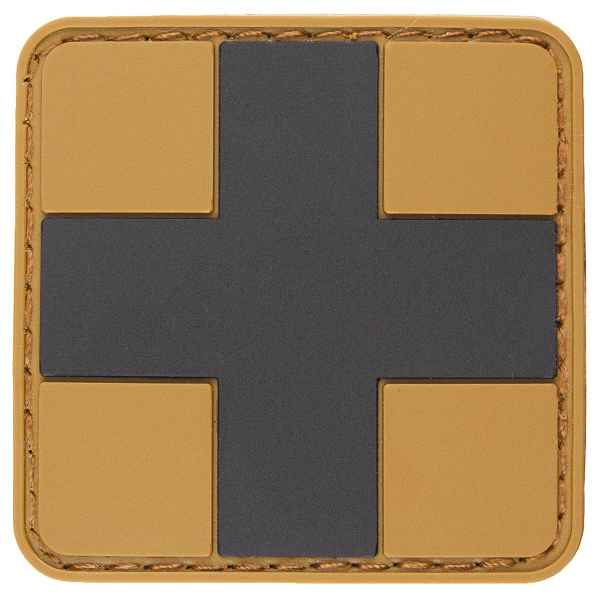 MFH Klettabzeichen FIRST AID 3D ca. 5 x 5 cm