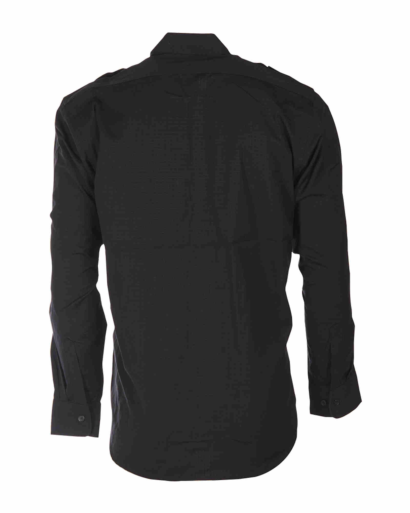 Heren Overhemd Pepita Patroon, Blauw-Wit Heren Overhemd Pepita Patroon, Blauw-Wit