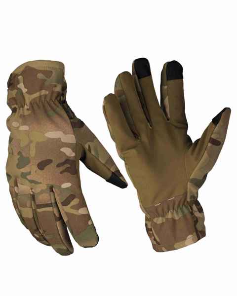 Mil-Tec SOFTSHELL HANDSCHUHE THINSULATE MULTITARN Fingerhandschuh Handschuh