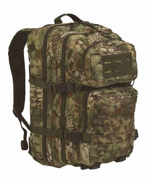 Mil-Tec US ASSAULT PACK LG LASER CUT MANDRA WOOD Tourenrucksack Rucksack Tasche