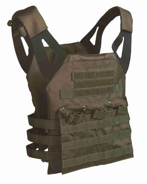 Mil-Tec PLATE CARRIER WESTE GEN.II OLIV Weste