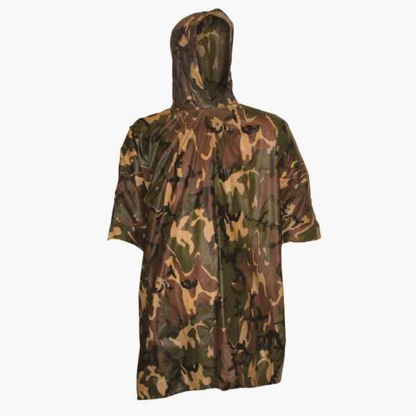 Highlander Regenponcho Camouflage Poncho WJ012 MULTI PURPOSE PONCHO