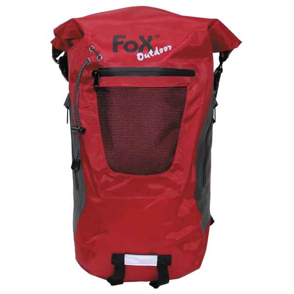 FoxOutdoor Rucksack DRY PAK 20 rot wasserdicht