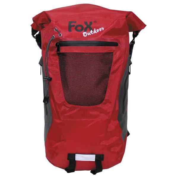 FoxOutdoor Rucksack DRY PAK 20 rot wasserdicht