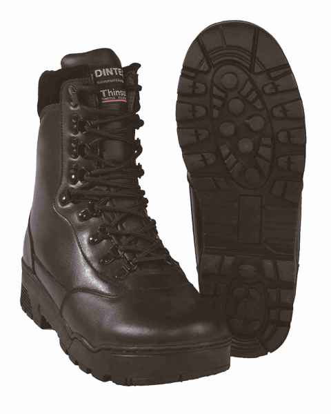 Mil-Tec TACTICAL Stiefel Schuhe LEDER Stiefel Schuhe