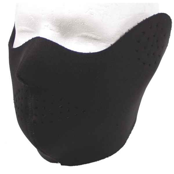 MFH Gesichtsschutz-Maske schwarz aus Spezialschaum