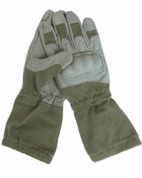 Mil-Tec ACTION GLOVES FLAMMH.M.STULPE FOLIAGE Fingerhandschuh Handschuh